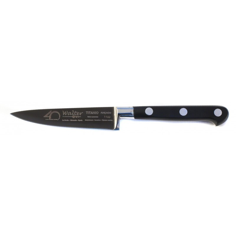 CUCHILLO COCINERO FORJADO 10 CM. TITANIO