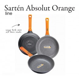 SARTEN ALUMINIO ABSOLUT ORANGE 24 CM.