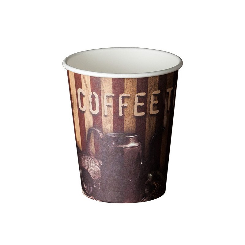 VASO CARTON COFFEE 180 ML. CAJA 1000 UNIDADES