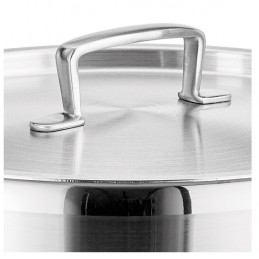 CACEROLA EXPERT INOX 18/10 22 CM. CON TAPA