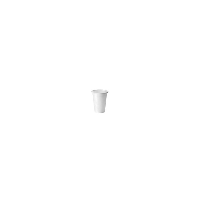 VASO PLASTICO 200 CC BLANCO 1000 UNIDADES